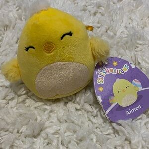 Squishmallows AIMEE 10" Chick Duck Yellow Stuffed Animal Toy plush 
New NWT